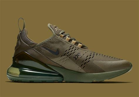 nike 270 herren oliv|Nike Air Max 270 Premium Leather Olive Men's .